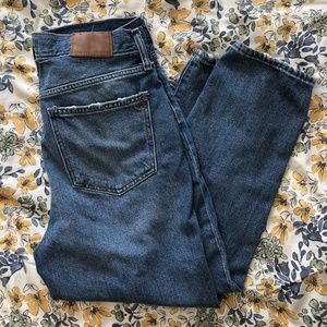 Madewell Petite Mom Jean Medium Wash